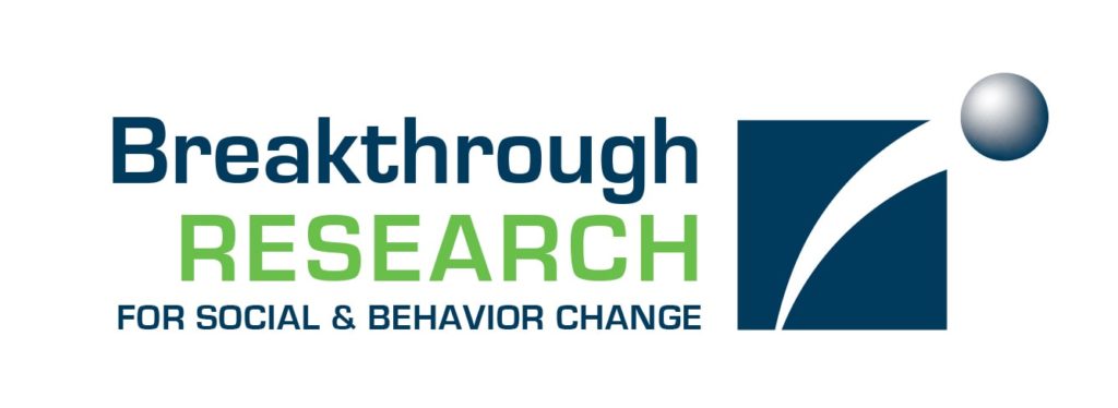 Breakthrough Research for Social and Behavior Change
