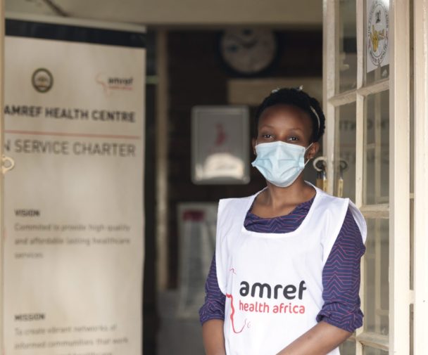 Lydia Kuria mukoti uye nzvimbo inotungamira paAmref Kibera Health Center.