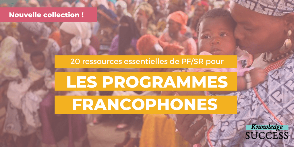 20 Ressources essentielles de PF/SR pour les programmes francophones