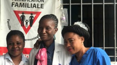 Health care center nurses in Bumbu commune in Kinshasa, DRC. Photo: Didier Malonga