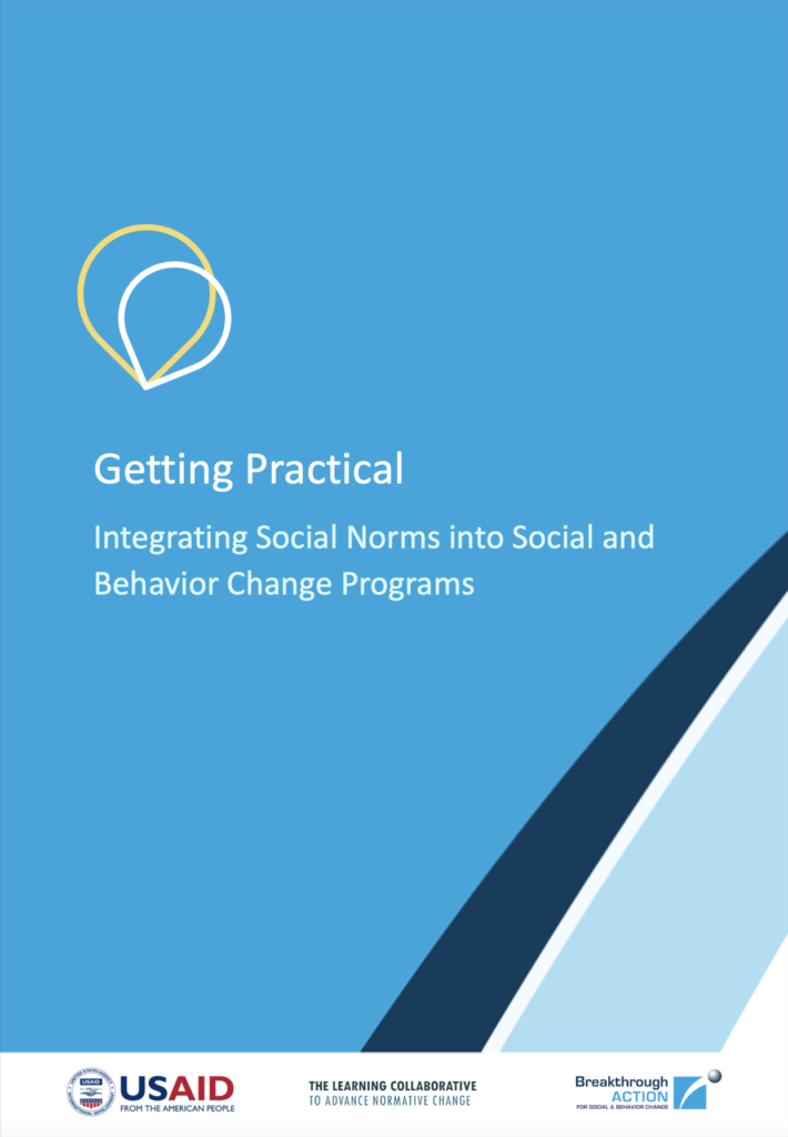 Devenir pratique: Intégration des normes sociales dans les programmes de changement social et comportemental