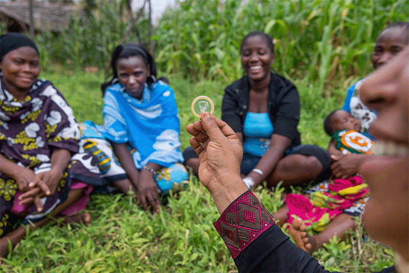 Members of the WOGE women group cooperative. Credit: Jonathan Torgovnik/Getty Images/Images of Empowerment.