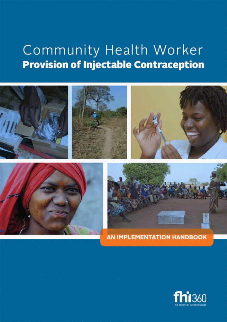 Agent de santé communautaire - Fourniture de Contraception Injectable