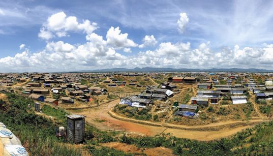 Camps for Rohingya people in Cox's Bazar, Bangladesh